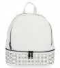 BEE BAG Modny Plecaczek Damski Dolly Biały